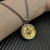 David Yurman Gold and Silver Compass White Diamond Necklace