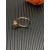 David Yurman Gold 8mm Four-Prong Red Diamond Ring