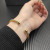 David Yurman 4mm Gold Round End Bracelet