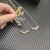 David Yurman Silver Starburst Climber Earrings