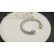 David Yurman 7mm Gold and Silver Cable Cuff Bracelet with Pav&Atilde;&copy;-Set Round End Caps