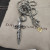 David Yurman Dagger / Sword Pendant Necklace