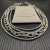 David Yurman Gold and Silver 29mm Multi-Row Chain Necklace