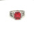 David Yurman Small Pav&Atilde;&copy; Red Diamond Ring
