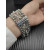 David Yurman Silver-Tone 29mm Multi-Row Chain Bracelet