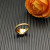 David Yurman 10mm Gold Pav&Atilde;&copy; White Diamond &acirc;New York Light&acirc; Ring