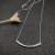 David Yurman Silver Smile Pav&Atilde;&copy; Diamond Necklace