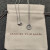 David Yurman Gold Diamond Initial C Disc Pendant Necklace