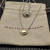 David Yurman Gold and Silver Heart Necklace