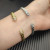 David Yurman 6.2mm Sterling Silver Engraved Cable Bangle Bracelet
