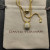 David Yurman 14mm Gold Four-Prong Pav&Atilde;&copy; Diamond Necklace, 2mm Chain, 45+5cm Adjustable Length