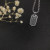 David Yurman Pav&Atilde;&copy; Black Diamond Tag Necklace