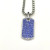 David Yurman Fully Pav&Atilde;&copy; Blue Diamond Tag Necklace
