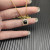 David Yurman Gold Square Black Diamond Pendant Necklace, 1.5mm Chain, Length 45cm + 5cm