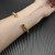 David Yurman 6mm Gold Round-End Cable Cuff Bracelet