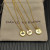 David Yurman Gold 11mm Evil Eye Pendant Necklace