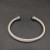 David Yurman 5mm Cable Classics Rotating Purple Diamond Cuff Bracelet
