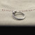 David Yurman Silver Pav&Atilde;&copy; Diamond Heart Ring