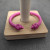 David Yurman 7mm Rose Red Colorful Enamel Cuff Bracelet, Fits Wrist Size 16cm - 20cm