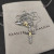 David Yurman Gold and Silver Double X Cross Pendant Necklace