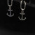 David Yurman Maritime Anchor Blue Diamond Necklace