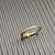 David Yurman 2.2mm Gold Cable X Pav&Atilde;&copy; Diamond Ring