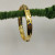 David Yurman 8mm Gold Pav&Atilde;&copy; Blue Diamond Renaissance Band Bracelet