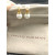 David Yurman 8mm and 10mm Double Pearl Drop Earrings