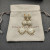 David Yurman Gold Triple Sunflower Earrings, 51mm Length