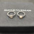 David Yurman 6mm Wide Square White Diamond Ring