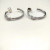 David Yurman Silver X Pav&Atilde;&copy; Diamond Twisted Cable Earrings