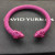 David Yurman 7mm Rose Red Colorful Enamel Cuff Bracelet, Fits Wrist Size 16cm - 20cm