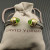 David Yurman 7mm Gold Light Green Diamond Head Gemstone Bracelet, Fits Wrist Sizes 16&acirc;20cm