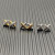 David Yurman Gold X Pav&Atilde;&copy; Diamond Stud Earrings