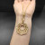 David Yurman Gold 38mm Serrated Stack Necklace