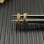 David Yurman 12.4mm Gold Diamond Wrap Single Wire Earrings