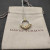 David Yurman Gold and Silver Rotating Hook Diamond Pendant Necklace, 1.5mm Chain, Length 45cm + 5cm