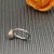 David Yurman 8mm Four-Prong Yellow Diamond Ring
