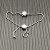 David Yurman Silver-Tone 13mm Pave Star Bracelet
