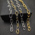 David Yurman Madison Chain Multi-Ring Gold and Silver Bracelet, Length 21cm