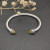 David Yurman 5mm Cable Rotating Pav&Atilde;&copy; Yellow Diamond Bracelet