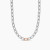 David Yurman Rose Gold and Silver Madison Chain Necklace 48cm