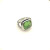 David Yurman 14mm Square Green Diamond Ring
