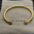 David Yurman Gold 4mm Helena Bracelet, Fits Wrist Sizes 16&acirc;20cm