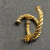 David Yurman Gold Large Twisted Cable Hoop Earrings, 40&Atilde;5.8mm