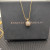 David Yurman Gold Pav&Atilde;&copy; Square Diamond Pendant Necklace, 1.5mm Chain, Length 45cm + 5cm