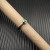 David Yurman Gold and Silver 2.8mm Petite Cable Turquoise Ring