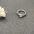 David Yurman 6mm Wide Square White Diamond Ring