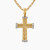 David Yurman Gold Diamond Cable Cross Necklace