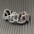 David Yurman White Crystal Bezel Gemstone Ring